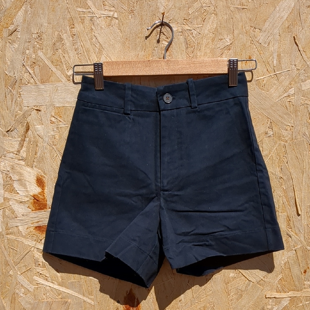 -FRANK AND OAK- Size 0 Navy High Waisted Shorts